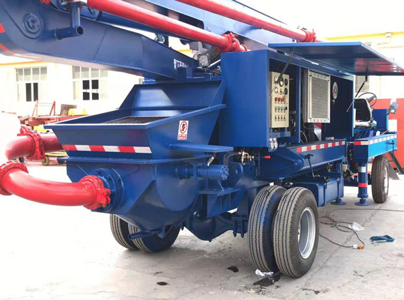 14m Concrete Boom Pump 