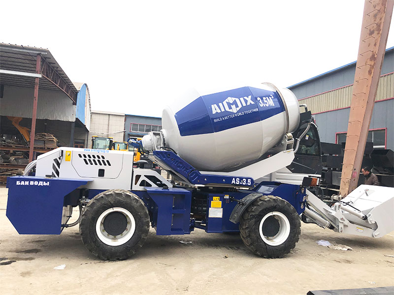 aimix self loading concrete mixer