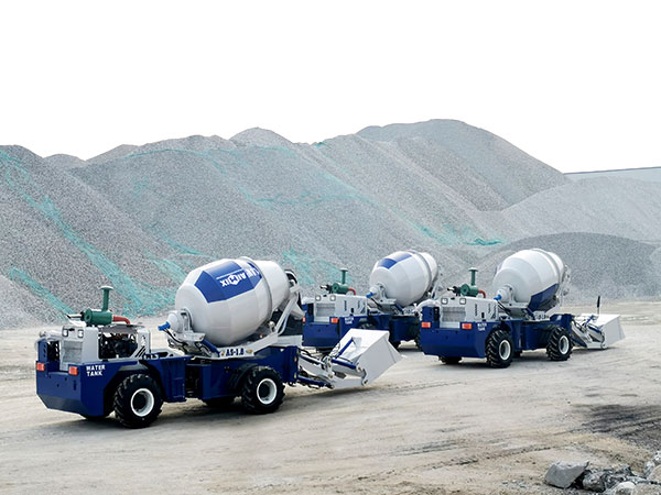 Self Loading Concrete Mixers - Precise Weighing - 4.8m3 To 26m3/h