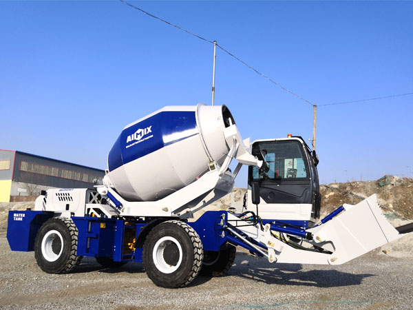 6.5m3 self loading concrete mixer for sale