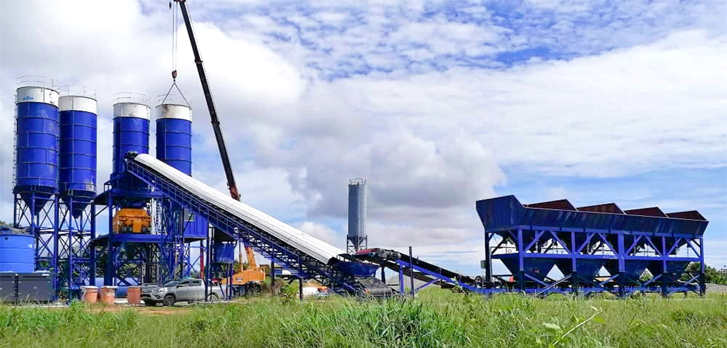 concrete mixing plant