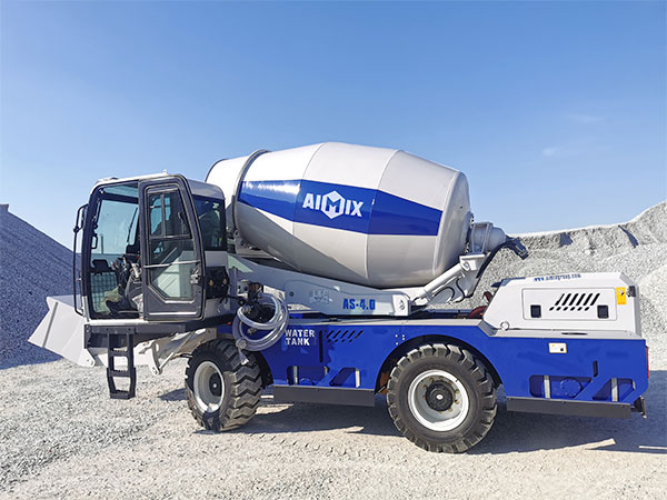 aimix self loading concrete mixer truck