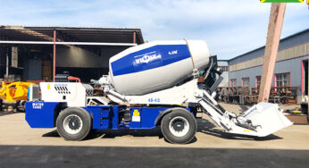 4.0m3 Mobile Self Loading Mixer Truck Packaged and Shipped to Jamaica