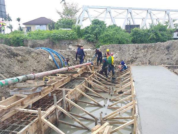 placing of concrete