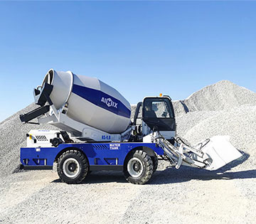 self concrete mixers