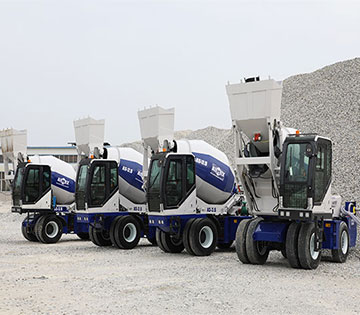 self concrete mixers for sale