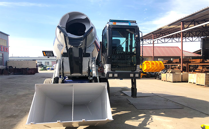 AS-4.0 Self Loader Concrete Mixer