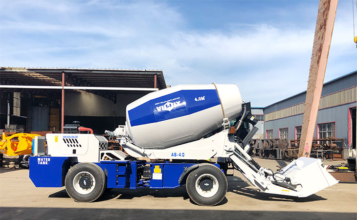 self loading concrete mixer truck for sale