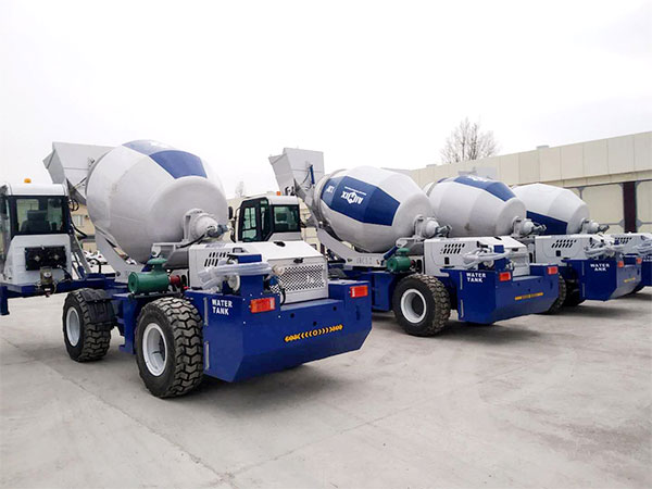 self loading mobile concrete mixer for sale