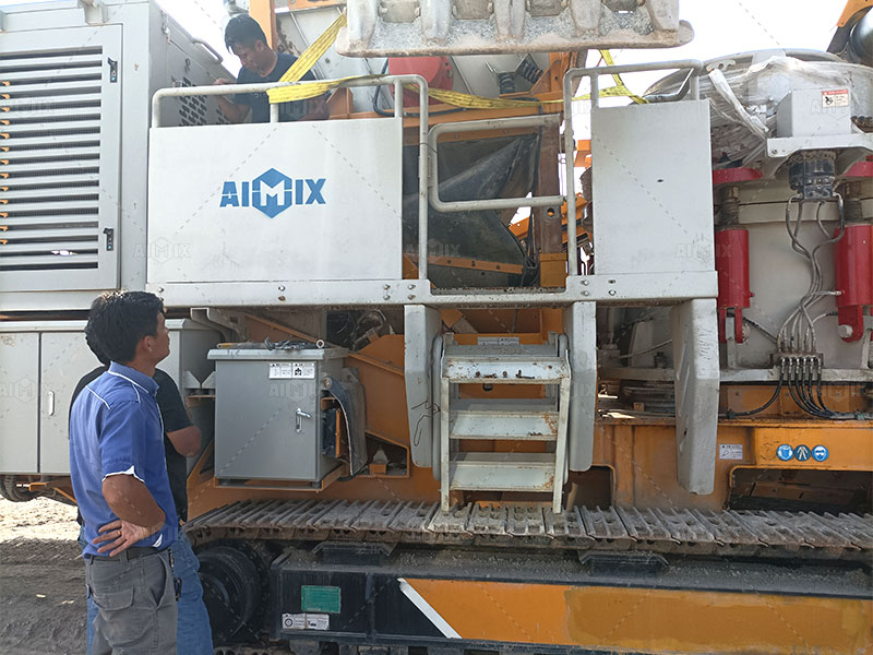 installation engineers of Aimix Group