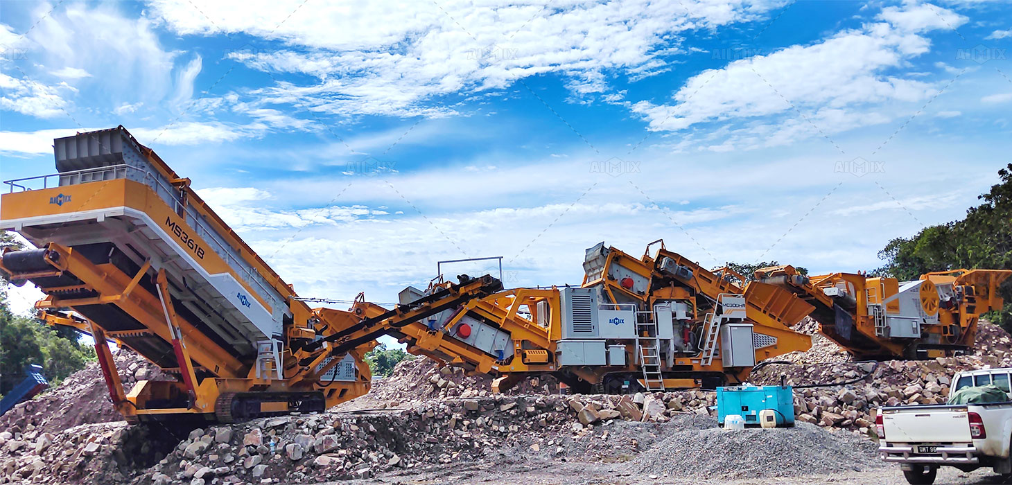 mobile crushing plants factory